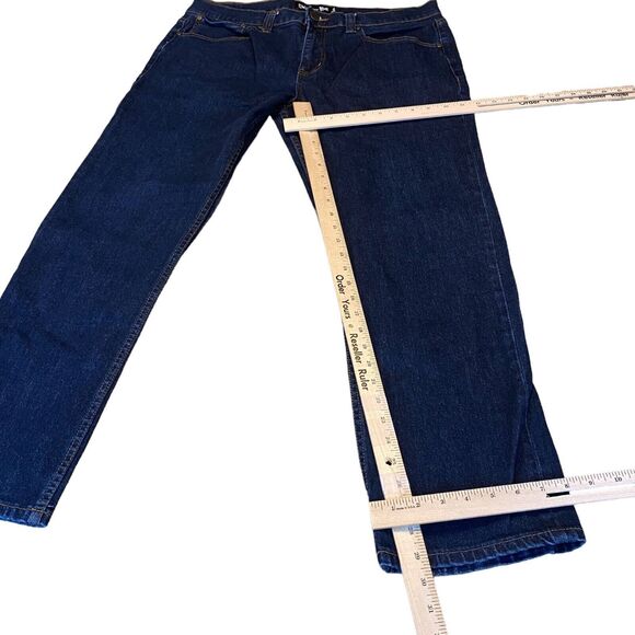 RSQ New York Slim Straight Jeans Men's Size 36x30 Blue Denim - Picture 4 of 16